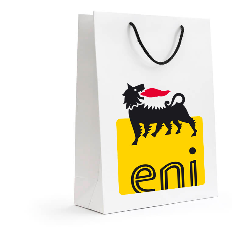 papiersackerl mit Eni Logo